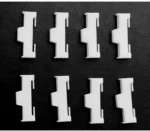 50pcs/lot Servo Extension Cable Buckle Clip Plastic Servos Cord Fastener Jointer Plugs Fixing Holder for DIY RC Airplane Parts - Image 14