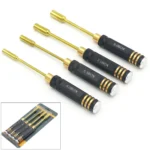 4Pcs 4.0 5.5 7.0 8.0 Hex Driver Set Allen Screwdriver RC Tools Flat Head Hexagon Screw Drivers Wrench Tool Kit for RC Quadcopter - Image 3