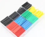 530/560/580/850pcs Thermoresistant tube heat shrink tubing, Insulation Sleeving Polyolefin 2:1 Shrink wrapping Assorted box kit - Image 11