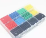 530/560/580/850pcs Thermoresistant tube heat shrink tubing, Insulation Sleeving Polyolefin 2:1 Shrink wrapping Assorted box kit - Image 9