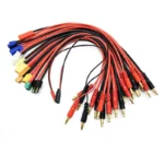 Imax B6 Charge Line 4.0mm Banana Plug to T Plug EC3 EC5 XT30 XT60 XT90 MPX TRX AS150  With Silicone Cable 30CM for Rc Lipo Batte - Image 2