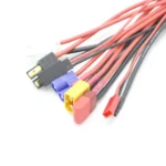 High Quality 8 in 1 Charging Adapter 4.0MM Banana Connector to EC3 XT60 TRX JST Futaba T Connect For Imax B6 B6AC Lipo battery - Image 13