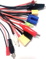High Quality 10 in 1 Charging Adapter 4.0MM Banana Connector to DEANS XT60 XT90 EC5 JST Connect For Imax B6 B6AC Battery Charger - Image 9
