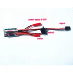 RC Car Brake 30A Brushed ESC Two Way Motor Speed Controller For 1/16 1/18 1/24 Car Boat Tank - Image 7
