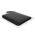 Portable Fireproof Water Resistant Document Bag Large Capacity Money File Folder Safe Bag with A4 Size 12 Pockets Zipper Closure - Image 18
