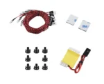RC Lights 8 LED Lighting System Kit Simulation Flashing Lights With Control Box RC Accessories For RC Airplane Helicopter - Image 12