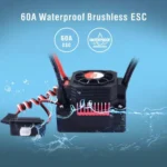 Waterproof 25A 35A 45A 60A 80A 120A 150A ESC Brushless Senseless Speed Controller T / XT60 plugfor 1/8 1/10 1/12 1/20 RC Car - Image 7