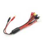 High Quality 8 in 1 Charging Adapter 4.0MM Banana Connector to EC3 XT60 TRX JST Futaba T Connect For Imax B6 B6AC Lipo battery - Image 11