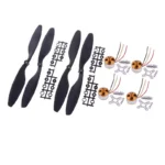 4set XXD A2212/13T 2200KV 1000KV Brushless Motor + 4 x 1045 10*4.5 Propellers (2 pair) for RC F450 F550 MWC Multicopter - Image 6