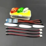 ZMR Wireless Navigation Light III 1S Rechargeable 4 modes LED lights for RC Airplane Hobby Plane Drone Car Boat Toy Part - Image 3
