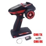 RC CH6G CH6 CH5 CH4 2.4G 4CH 5CH 6CH Transmitter w/ X6FG Gyro Receiver 2.4G Remote Control for 1/10 1/8 RC Car Boat Tank Crawler - Image 4