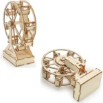 Creative Electric Ferris Wheel DIY Science Set Wooden Puzzle Craft Technology Educational Toys for Children Gift Idea - Image 5