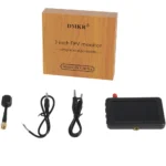 Micro 5.8G 40CH 3 Inch LCD 480x320 Auto Search FPV Monitor Build-in Battery For RC Multicopter FPV Drone Part - Image 6