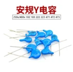 50pcs Safety Y Capacitor 250v470pF 471M X1 Y1High Voltage Ceramic Capacitor 0.47nf - Image 8