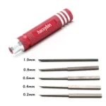 Prime Model Scriber w/ Blade Resin Carved Scribe line Hobby Cutting Tool Chisel + 5 Blade Tools for RC Car / Drone Repair - Image 10