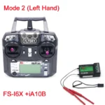 FLYSKY FS-i6X FS i6X 10CH 2.4GHz AFHDS 2A RC Transmitter With iA6B / iA10B Receiver for RC FPV Racing Drone Airplane - Image 7