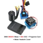 RC Motor 3650 3100KV / 3900KV / 4300KV / 5200KV Brushless Motor & 45A 60A 80A 120A ESC Combo Set for 1:10 RC Car RC Boat Part - Image 17