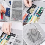 Fireproof & Water-Resistant Document Organizer Bag 4-Layer Large Space,File Storage Case with Lock Safe for Important Documents - Image 5
