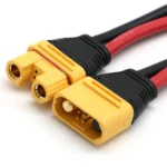 Amass AS150U 70A Copper Plated Male/Female Plug Connector Resistance Adapter Cable 35CM 55CM For RC Racing FPV Drone Model Parts - Image 6