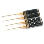 RC Tools 4 pcs hex screw driver set Titanium Plating Hardened 1.5 2.0 2.5 3.0mm screwdriver For Rchelicopter RC toys - Image 4