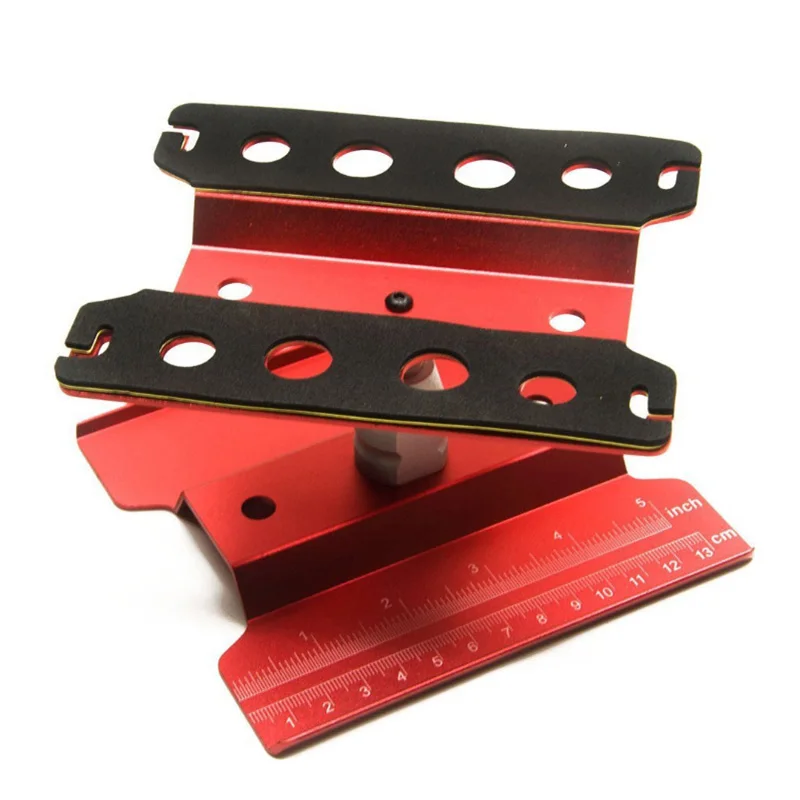 Hbafae762b4314892b8a3df348d0557bfS.webp Heightening Work Stand Assembly Platform 360 Degree Rotate Repair Station for RC 1/8 1/10 TRX-4 Axial SCX10 Tamiya HSP - Image 1