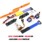 A2212 2212 2200KV 1400KV 1000KV Brushless Motor 30A 40A / 40A BLheli ESC SG90 9G Micro Servo for RC Fixed Wing Plane Helicopter - Image 8