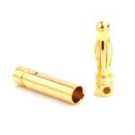 20pcs/lot 4.0mm 4mm Gold Bullet Connector for RC battery ESC (10 pair) - Image 2
