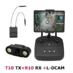 Skydroid T10 Remote Control w/Mini Camera 10km Digital Map Transmission with R10 Reciever 4 in 1 for Plant Protection Machine - Image 8