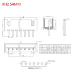 10PCS 1.0 1.25 1.5 2.0 2.54 SH/JST/ZH/PH/XH 1.25MM 2.0MM 2.54MM Male Pin Header Socket Dip/Right Angle SMD 2/3/4/5/6/7/8/9/P Pin - Image 15