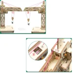 Remote Control Tower Crane Lifting Crane Diy Models & Building Toy Science &Education Model Toy For Children Gift Toy - Image 5