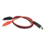 DC Male/Female Jack Connector Alligator Clips Crocodile Wire 12V Power Cable To 2 Alligator Clip Connected Voltage 5.5*2.1mm - Image 2