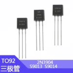 50pcs S9013 Transistor TO-92 Package NPN Power Transistor Transistor 2N3904 In-line Transistor S9014 - Image 3