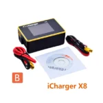iCharger X8 1100W 30A DC LCD Screen Smart Battery Balance Charger Discharger for 1-8s LiPo/Lilo/LiFe/LiHV Battery for Rc Models - Image 8