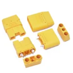 1 Pair Amass XT120 (2+2) 60A Large Current Lipo Battery Connector Male Female Sheathed Plug with Signal Pin for RC UAV FPV Drone - Image 8