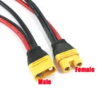 Amass AS150U 70A Copper Plated Male/Female Plug Connector Resistance Adapter Cable 35CM 55CM For RC Racing FPV Drone Model Parts - Image 5