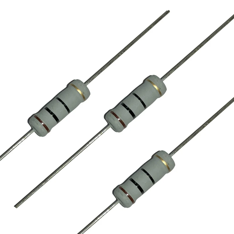 10pcs 5W 8R2 82R 820R 8K2 82K 820K 8.2 82 820 R K Ohm 1R-1M Carbon Film Resistor 5%