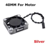 SURPASS Rocket Cooling fan 40mm Alloy Fan Rotates16000 rpm 8.5V for 1/10 1/8 RC Car 540 550 Brushless Motor ESC Fast Cooling - Image 7