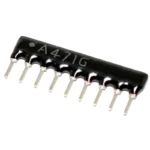 10pcs 10PIN 2.54mm Exclusion Network Resistor Array 1K/2K2/3.3K/4.7K/5K1/10K  A102J A222J A332J A472J A512J A103J  A473J A104J - Image 3