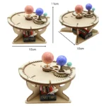 Trisphere Sun Earth Moon Planet Solar System Model Kids DIY Science Toys Educational Scientific Experiment Kit - Image 9
