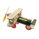 Wooden DIY Airplane Kids Puzzles Helicopter School Projects Experiment Kits Science Toys For Children Education - Image 6