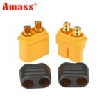 10 x Amass XT60+ XT60H Plug Connector With Sheath Housing 5 Male 5 Female (5 Pair ) For Rc Lipo Battery Rc Drone Car Boat - Image 7