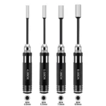 4Pcs 4.0 5.5 7.0 8.0 Hex Driver Set Allen Screwdriver RC Tools Flat Head Hexagon Screw Drivers Wrench Tool Kit for RC Quadcopter - Image 5
