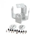 HJ S3315D Metal 15KG Torque Brushed Motor 180 Rotating Digital Robot RC Servo with Long and Short Straight U Mouting - Image 5