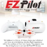 EMAX EZ Pilot 82MM Mini 5.8G Indoor FPV Racing Drone With Camera Goggle Glasses RC Drone 2~3S RTF Version for Beginner