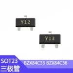 100pcs SMD BZX84C33 BZX84C36 Screen Printing Y12/Y13 Package SOT-23 Transistor 33v 36v BZX84C30 BZX84C27 BZX84C22 BZX84C20 - Image 3