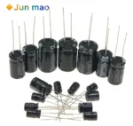6.3V 10V 16V 25V 35V 50V 400V 450V 1UF 2.2UF 4.7UF 10UF 1000UF 22UF 33UF 47UF 470UF 100UF 220UF Aluminum Electrolytic Capacitor - Image 5