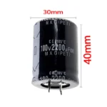 100V2200UF 30x40mm  Aluminum Electrolytic Capacitors 2200uf100v 100v2200mf 10000mf100v 100v3300MFD 4700MFD100Volt 100v 6800uf - Image 6