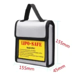 Fireproof Waterproof Lipo Battery Explosion Proof Safety Bag Fire Resistant for Lipo Battery FPV Racing Drone RC Model - Image 9