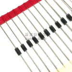 100pcs 1N4004 Rectifier Diode 1N4001 1N4002 1N4003 1A-50V/100V/200V/400V Straight Plug 1N4005 1N4006 1N4007 - Image 3