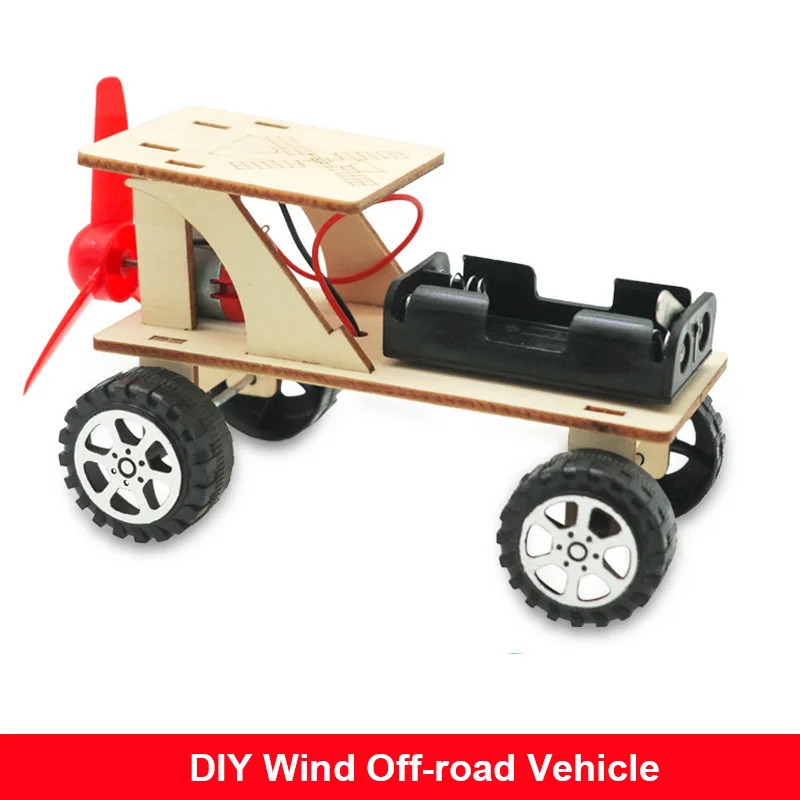 Hf7ea107e836d4371a7fa7526c1e7c3a0G.webp DIY Wind Off-road Vehicle Car DIY Science Experiment Kit & Education Model Toy For Children Gift Toy Project - Image 1